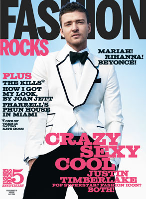 Justin Timberlake, Fashion Rocks Magazine Justin Timberlake, Fashion Rocks Magazine